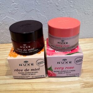 SET OF 2: NUXE Lip Balm 15g - Very Rose & Reve de Miel